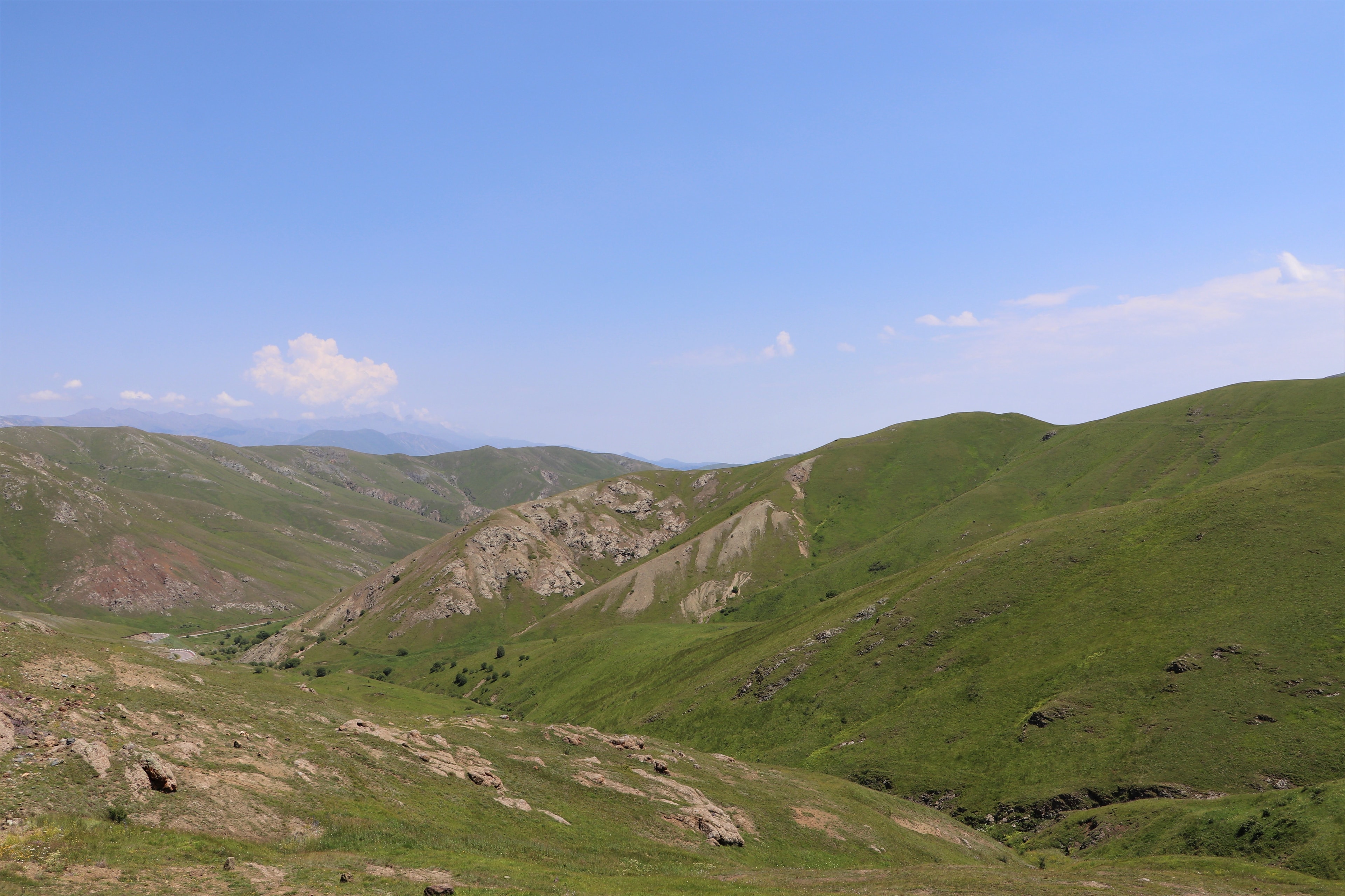 Mount Vardenis in the highlands of the Vardenis range, Armenia